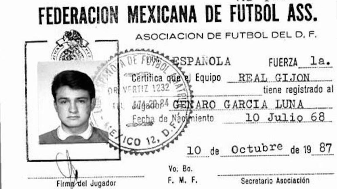 $!Genaro García Luna fue futbolista profesional; así lucía de joven