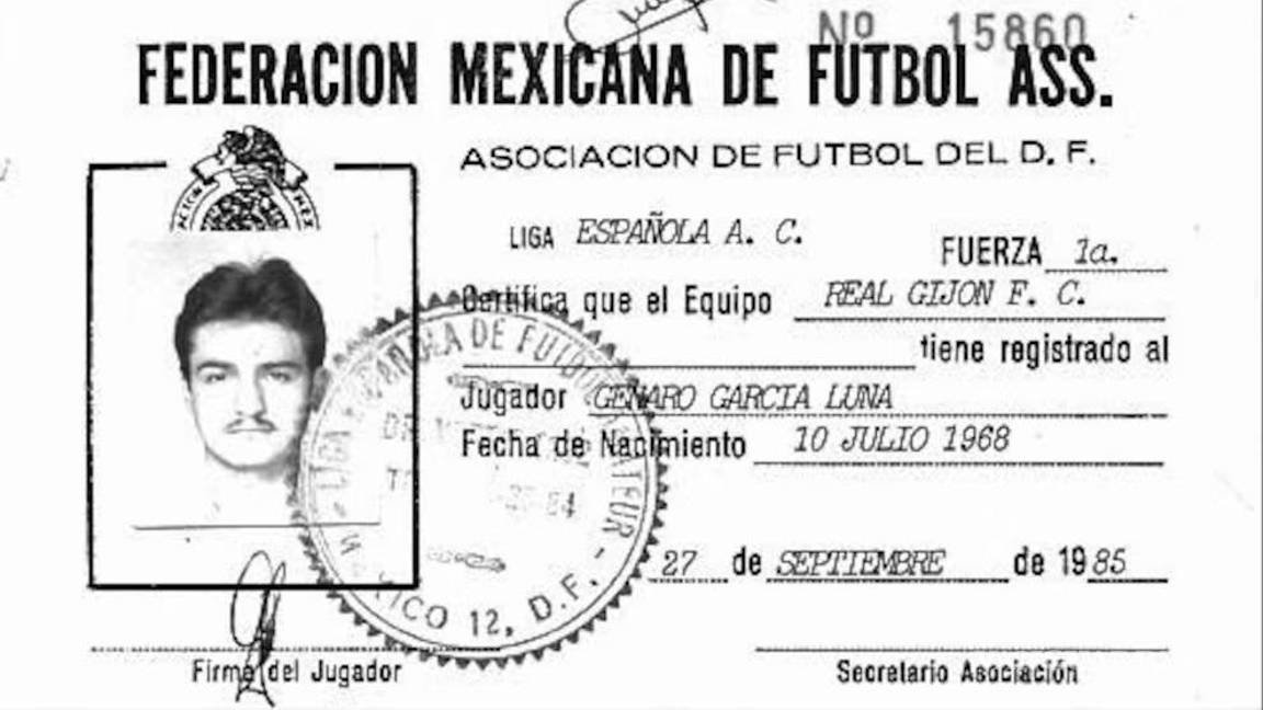 $!Genaro García Luna fue futbolista profesional; así lucía de joven