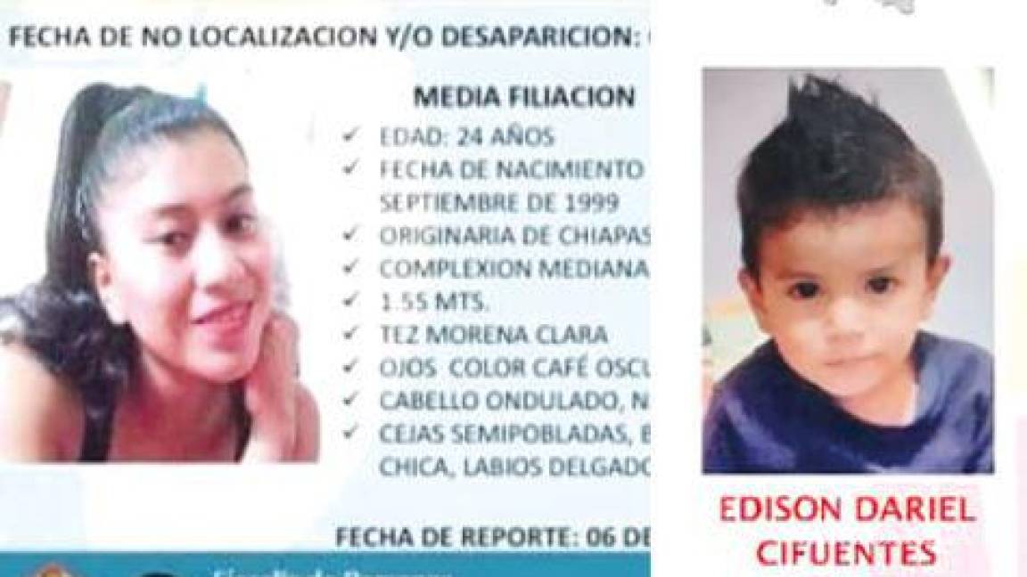 Mujer de origen chiapaneco y su hijo desaparecen en Ramos Arizpe