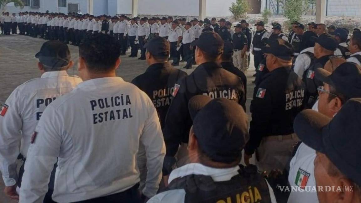 Se amparan policías de Campeche para evitar despidos ante anuncio de Layda Sansores