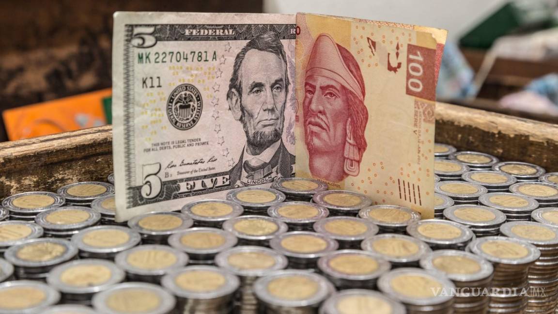 Peso cede terreno y dólar rebota a $18.09