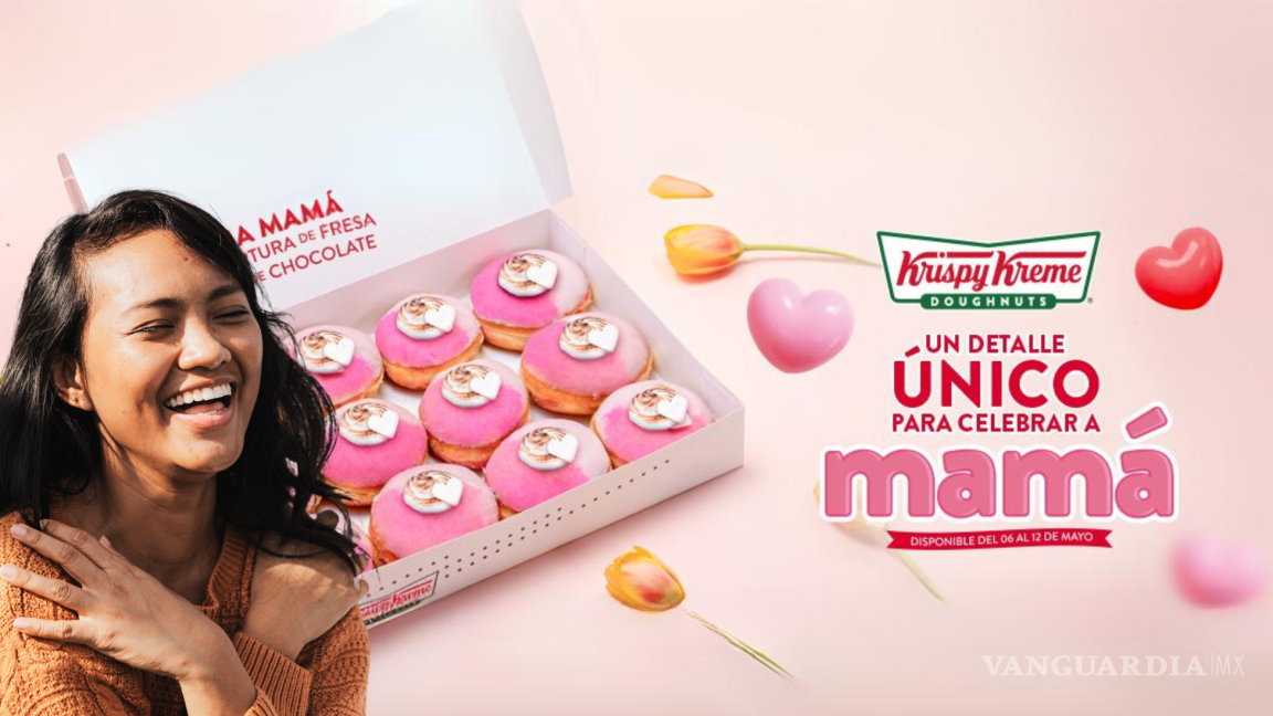 Krispy Kreme celebra el Día de las Madres con una dona edición especial y esta funda conmemorativa