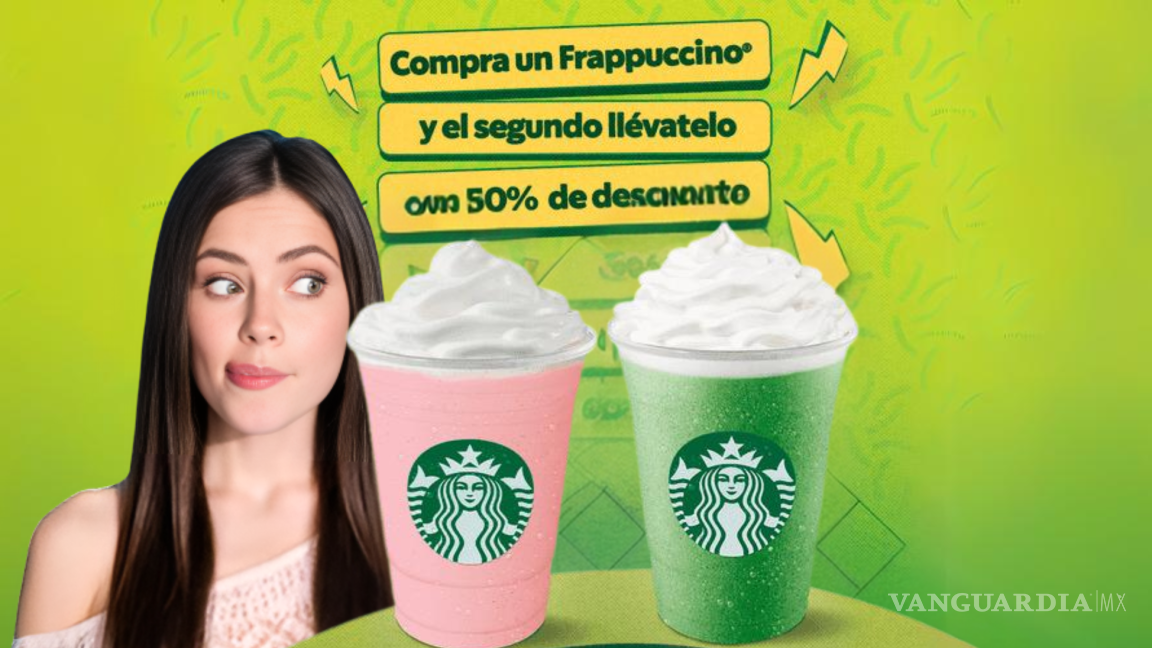 ¡Aprovecha! Starbucks pone su segundo Frappuccino a mitad de precio durante estos días de junio