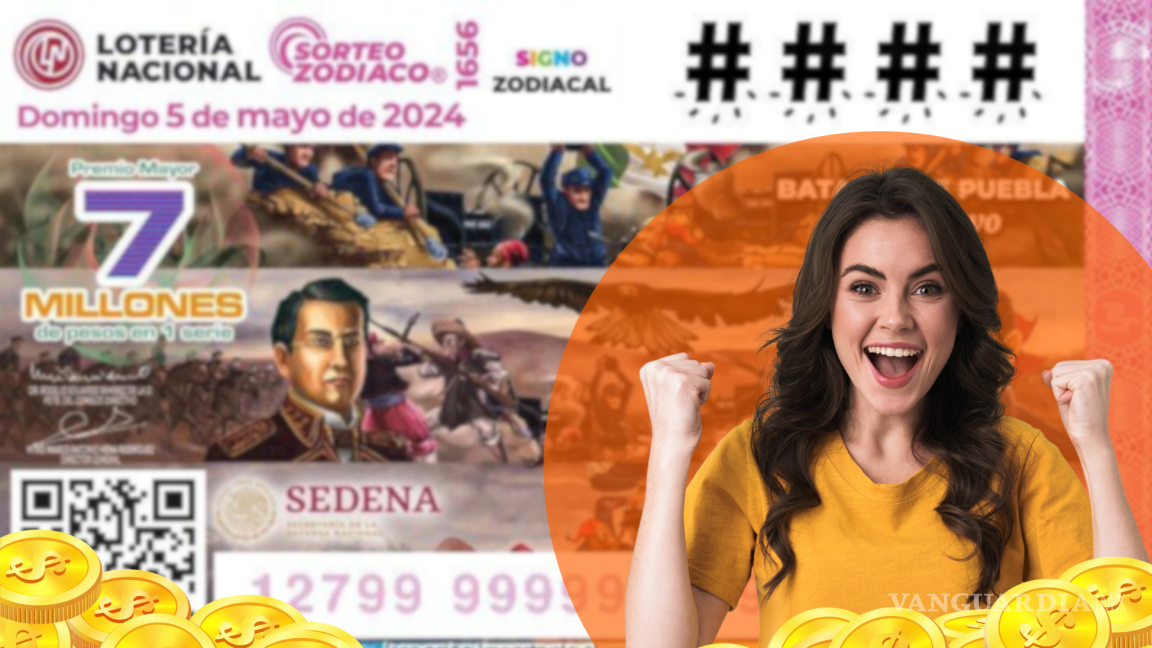 Lotería Nacional: lista de RESULTADOS Sorteo Zodiaco 1656 del domingo 5 de mayo