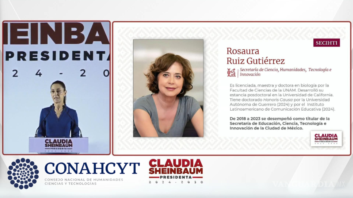 ¡Adiós, CONAHCyT! Rosaura Ruiz Gutiérrez liderará la nueva Secretaría de Ciencia, Humanidades, Tecnología e Innovación: ¿Quién es?