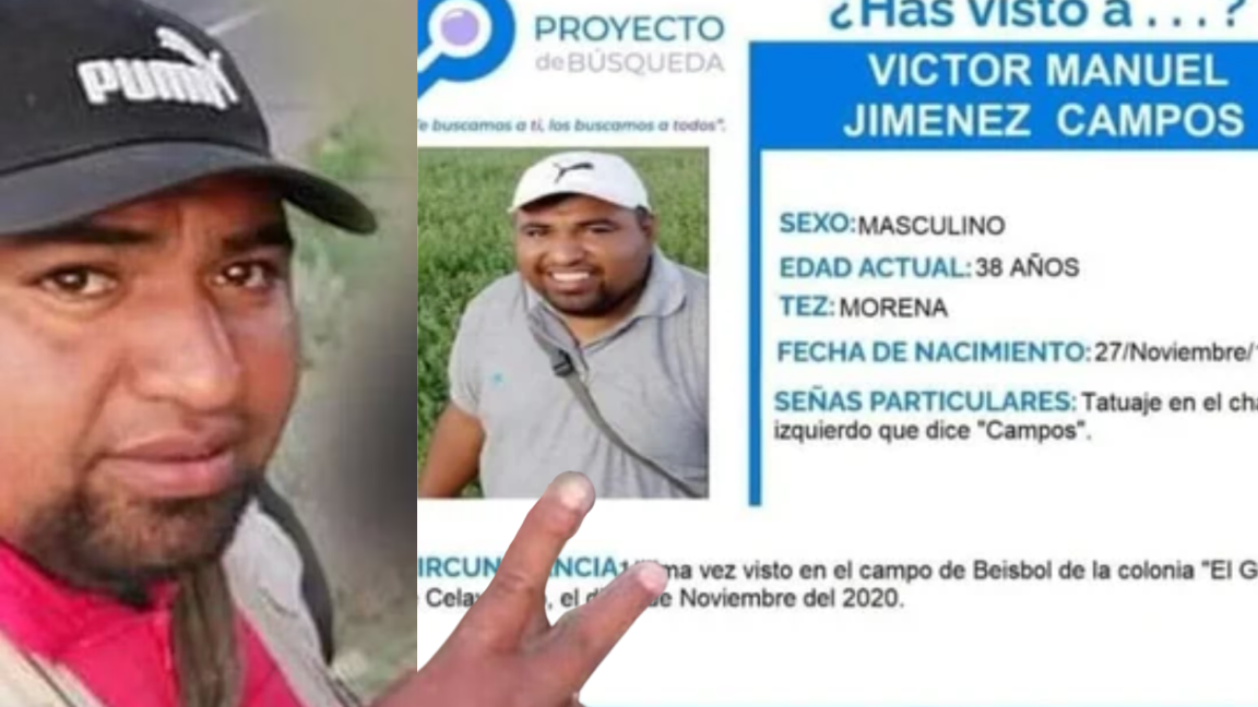 Encuentran restos del periodista Víctor Manuel Jiménez Campos tras casi cuatro años de su desaparición