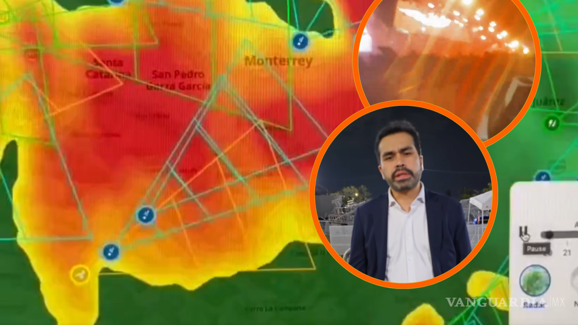 Pese a advertencia del SMN sobre tornados y fuertes vientos en NL, Máynez declara: ‘No se tuvo un fenómeno climático previsible’