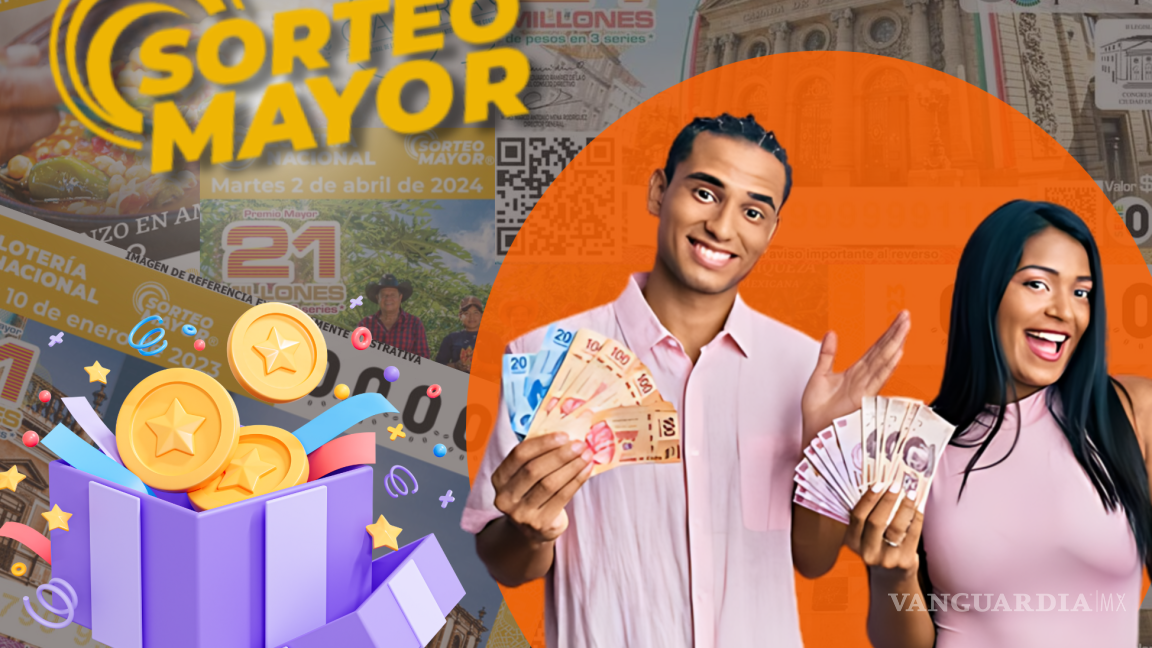 Lotería Nacional: ¿Qué es el Sorteo Mayor, cuanto vale un cachito y cómo puedes ganar hasta 21 millones de pesos?