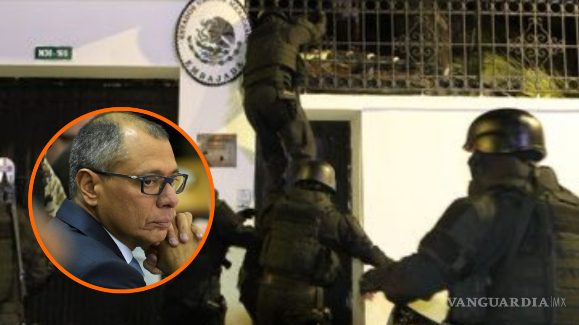 Detienen a Jorge Glas, ex vicepresidente de Ecuador, durante irrupción a embajada mexicana, ‘tras haber abusado de las inmunidades y privilegios otorgados por México’