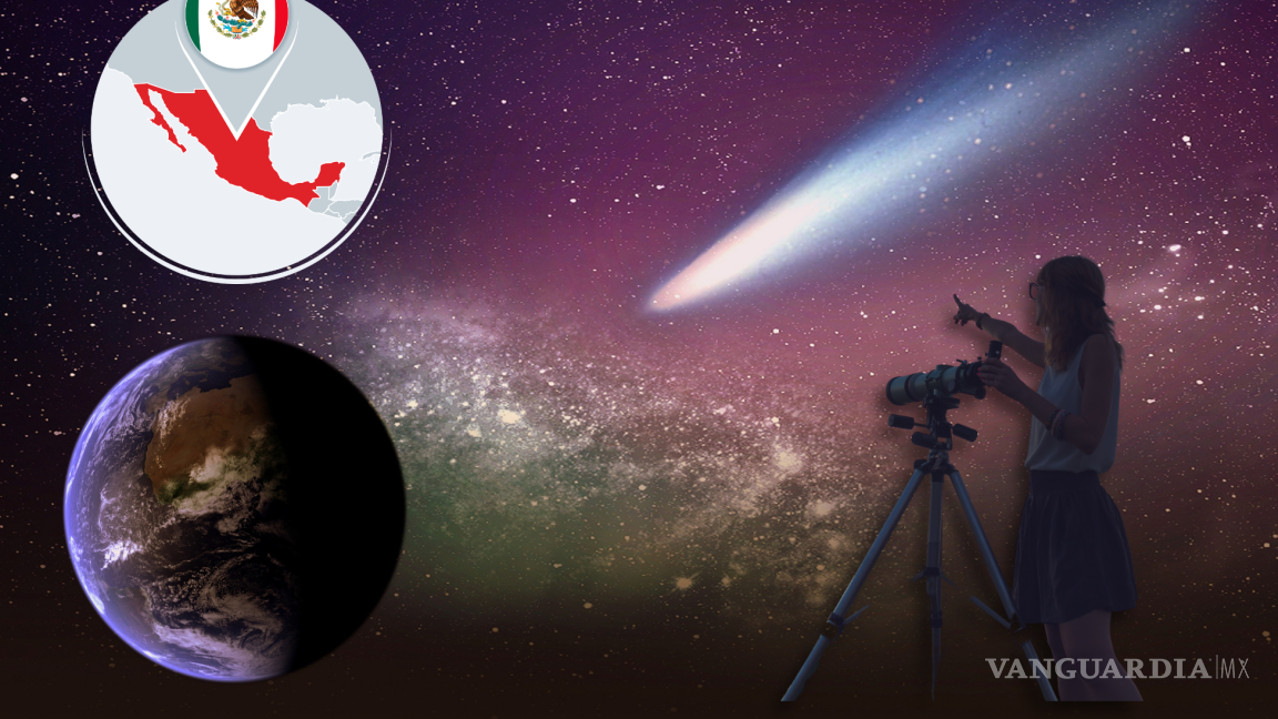 ¿Cuándo será visible el ‘cometa del siglo’ A3 Tsuchinshan ATLAS en México y cómo observarlo?