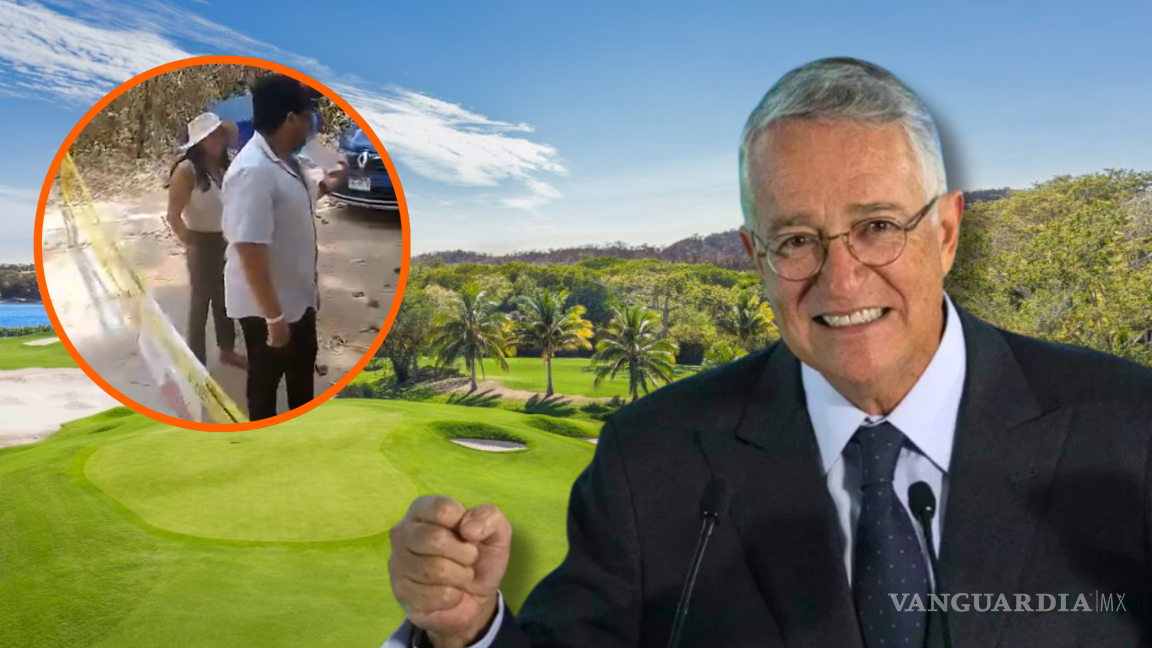‘El que se mete conmigo se aguanta’: Salinas Pliego presume retiro de sellos de clausura en campo de golf de Huatulco