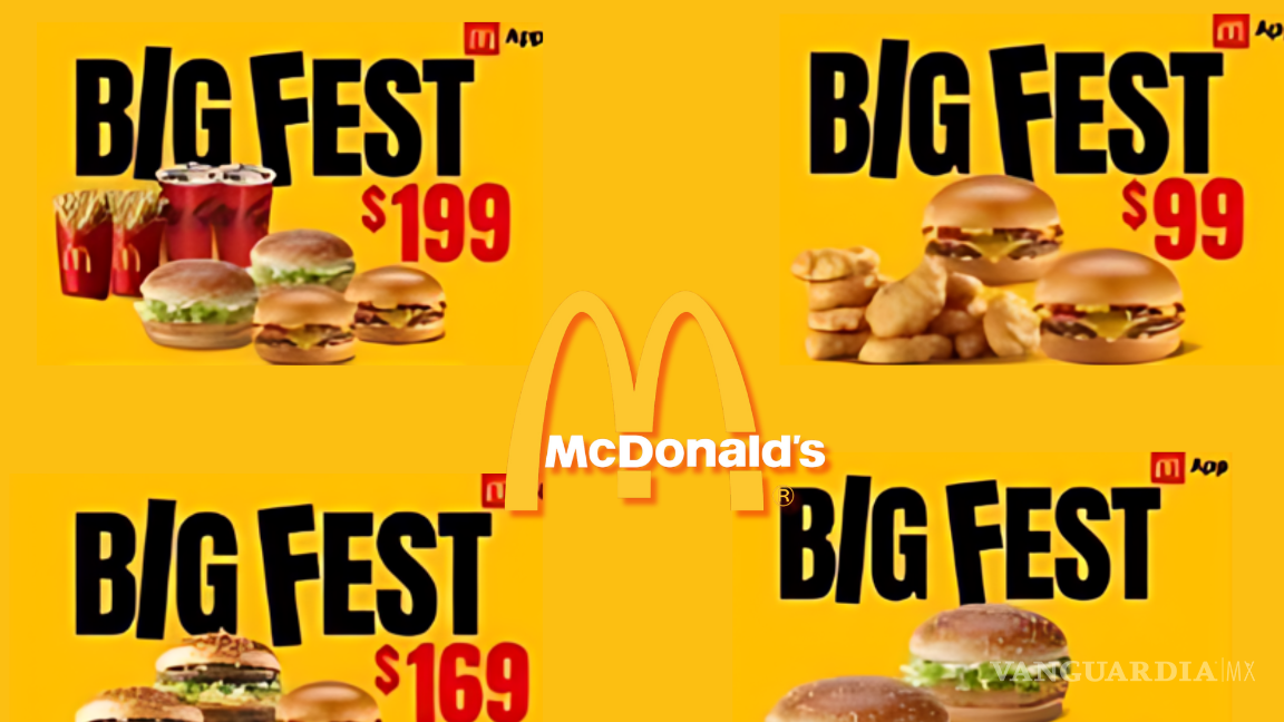 $!McDonald´s celebra el Mes de la Hamburguesa con el ‘Big Fest’: ¿Qué hamburguesas y combos estarán en promoción durante el mes de mayo?