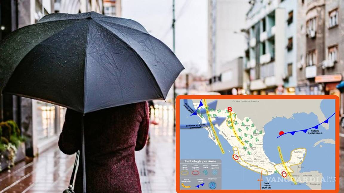 ¿Cuándo llega el frente frío número 4 a México?... azotará con bajas temperaturas, fuertes lluvias y tolvaneras