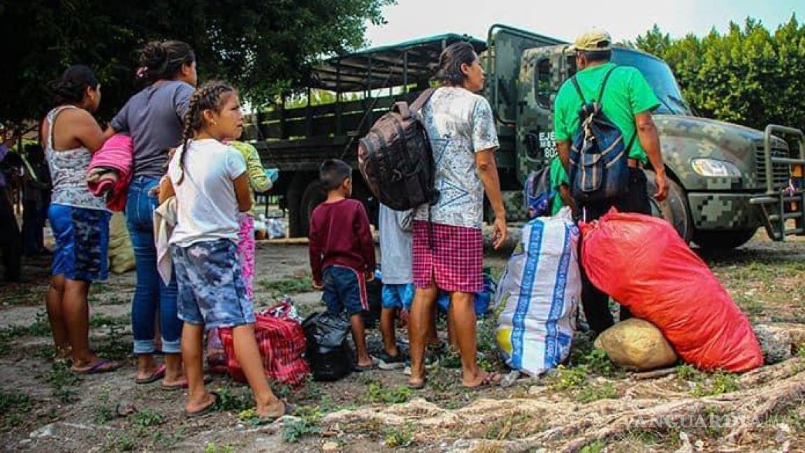 Se agrava éxodo forzado por violencia en México; suman casi 400 mil personas