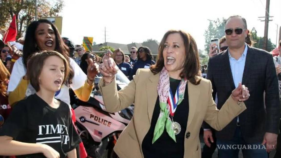 Kamala Harris grita ‘abajo la deportación’ en un video que resurgió