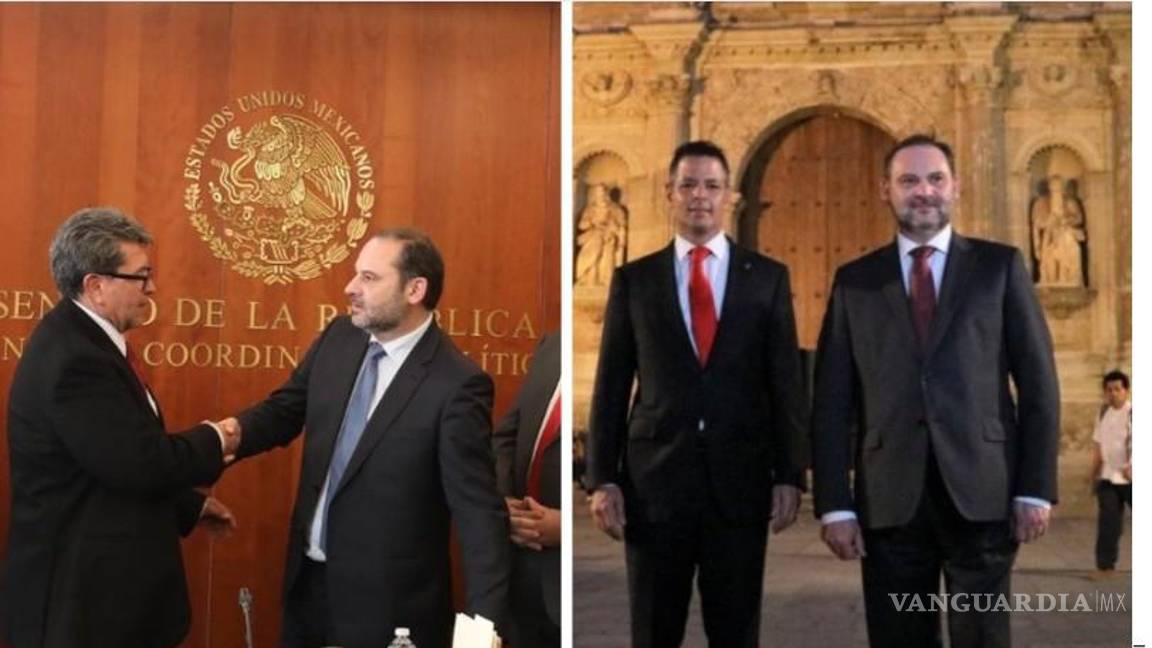 Rechazan Ricardo Monreal y Alejandro Murat nexos con español señalado por sobornos