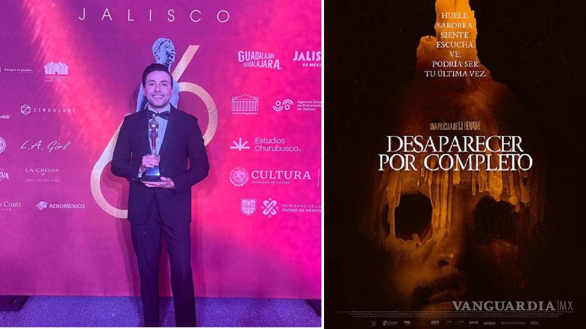 Sustos que dan gusto: saltillense habla de su Premio Ariel por película de terror