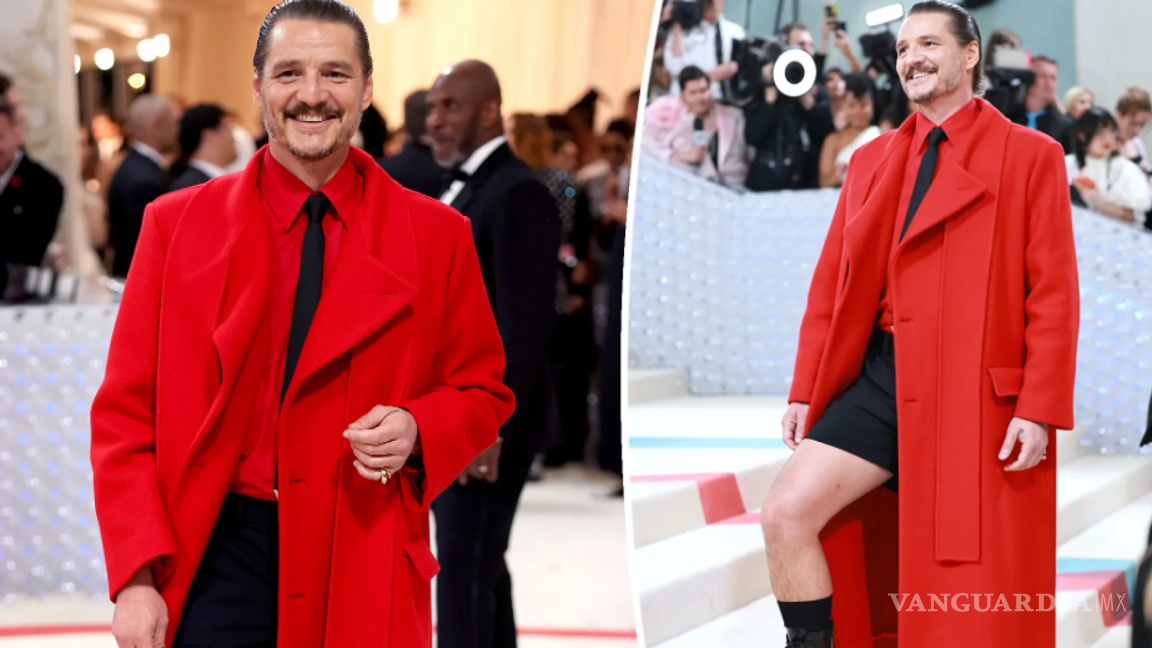 $!Pedro Pascal en la MET Gala 2023.