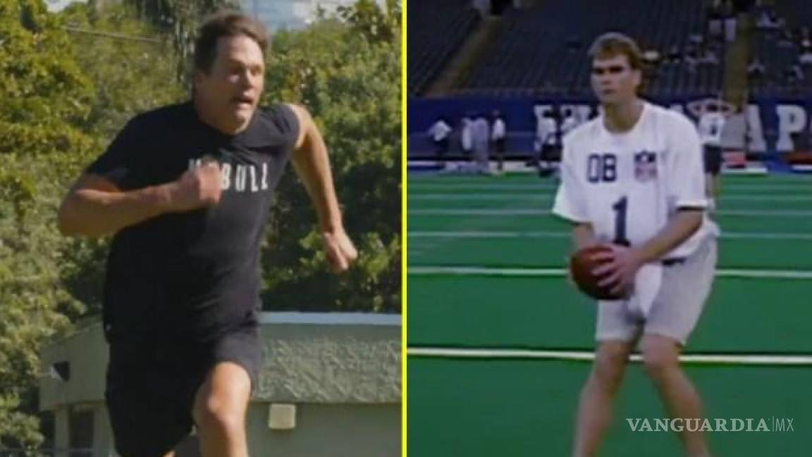 Tom Brady, ¿como ‘Benjamin Button’? A sus 46 años, corre más rápido las 40 yardas, ¡que cuando tenía 22!