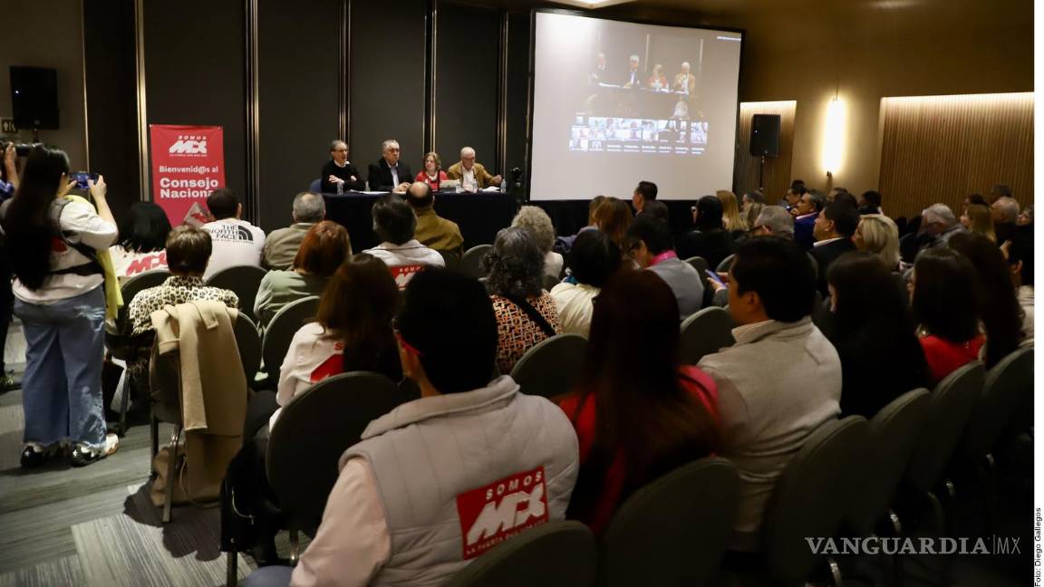 $!Valdés participó en un evento de Somos México, organización que busca convertirse en partido.