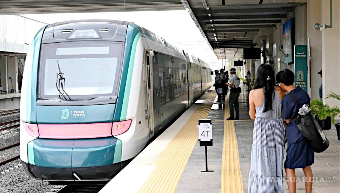 Toman sólo 2 personas al día paquete turístico del Tren Maya