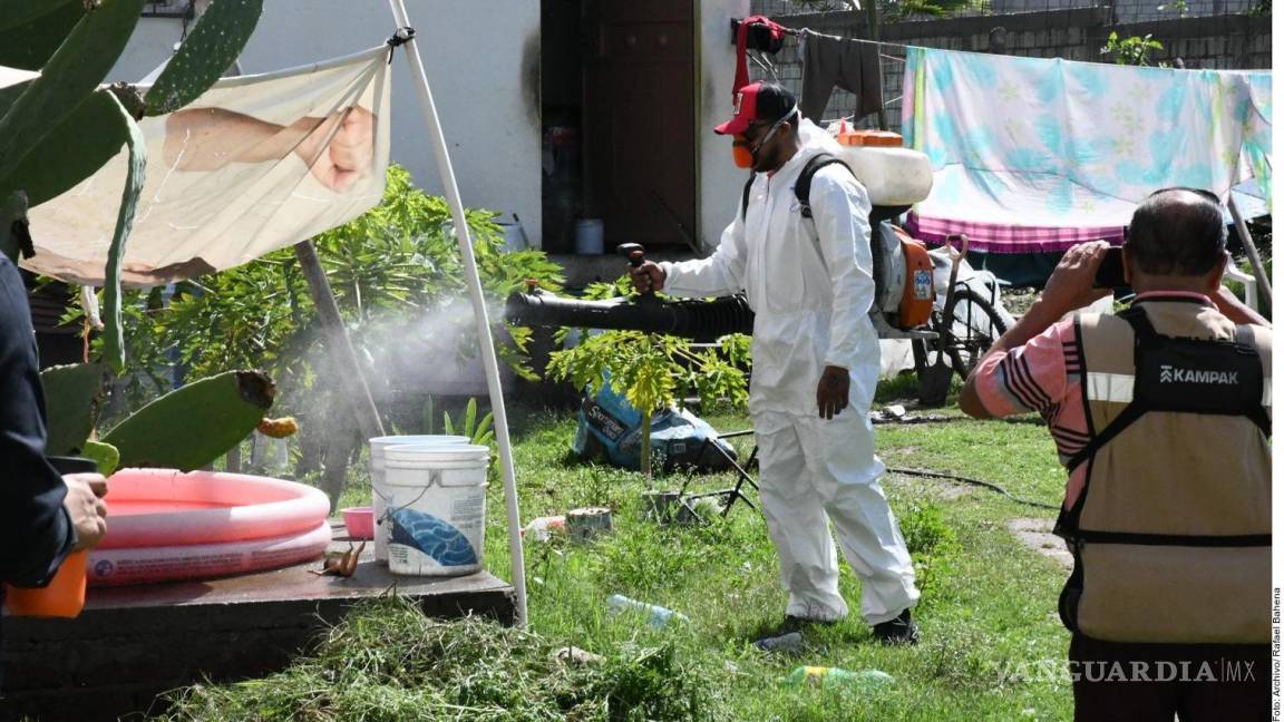 Se sextuplican muertes por dengue en México respecto al 2023