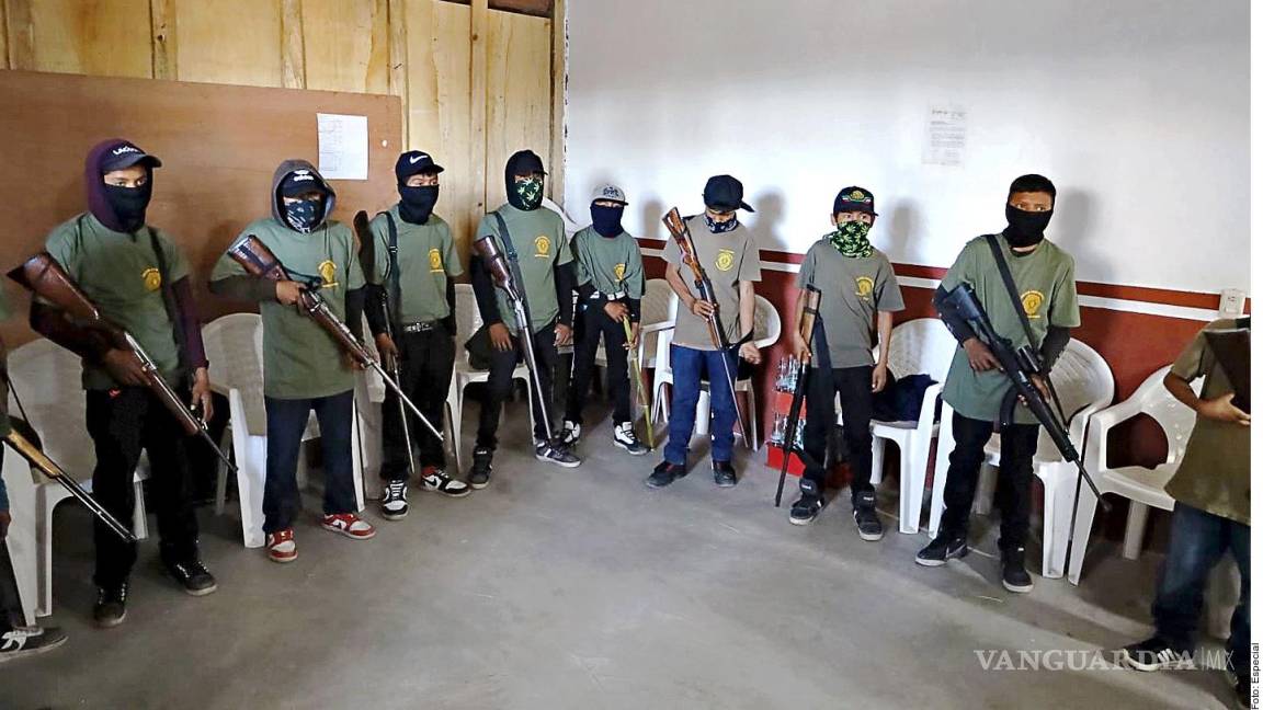 Policía Comunitaria de Guerrero arma a menores para luchar contra el crimen
