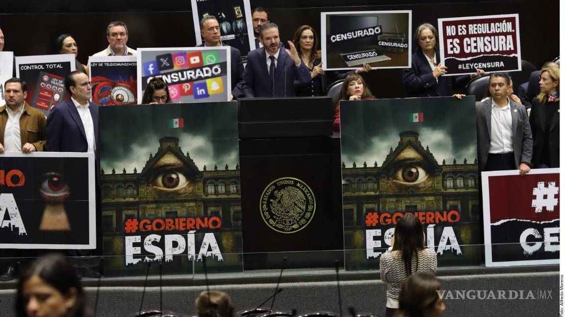 Oposición advierte de un ‘Estado Espía’ con el Gobierno de Sheinbaum