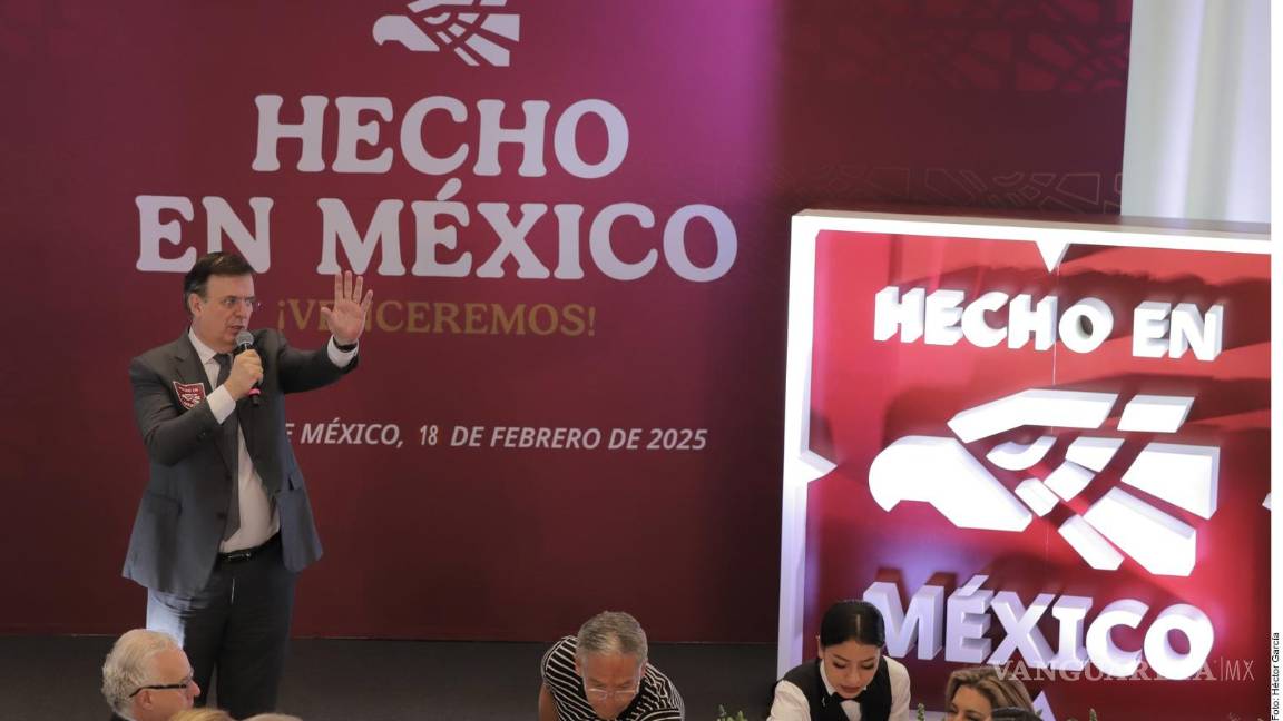 Presumirá Marcelo Ebrard a EU lo ‘Hecho en México’