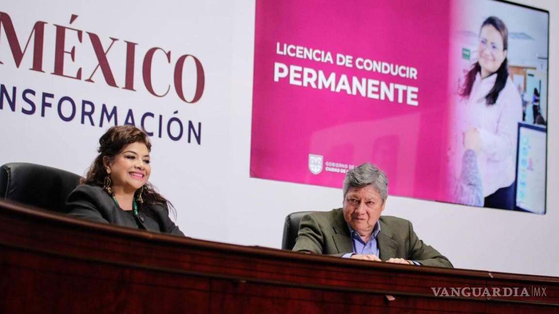 Anuncia CDMX licencia de conducir permanente... aquí te explicamos el proceso