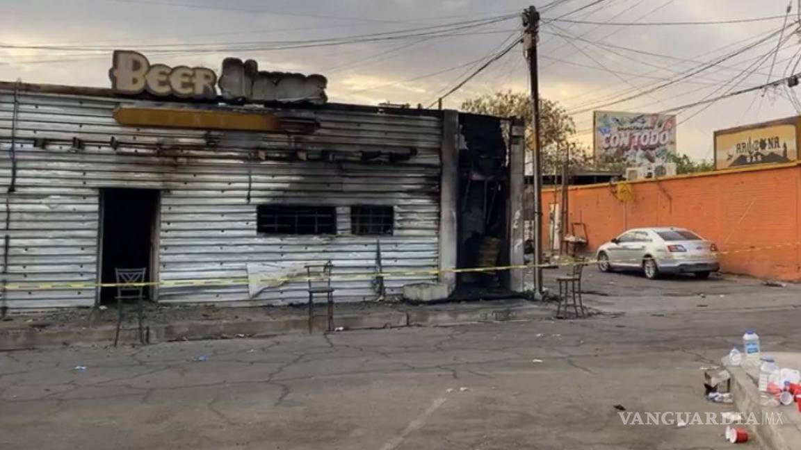 Provocan incendio en bar de Sonora y fallecen 11 personas