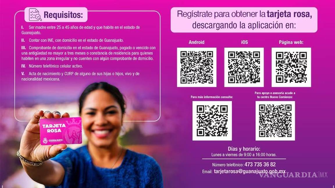 $!Tarjeta rosa 2025: Cuándo y dónde deberás de recoger el plástico para disfrutar de este programa social