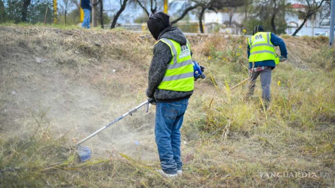 $!Trabajadores municipales ejecutan jornadas de limpieza como parte del plan integral contra el dengue.