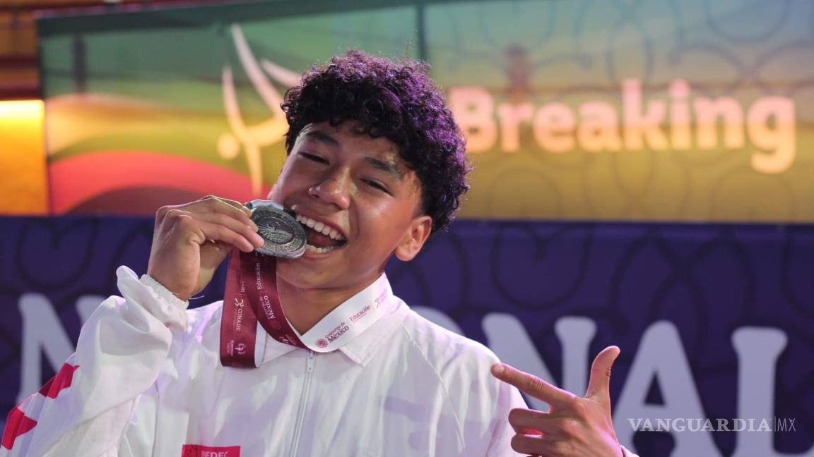$!Jaden González, “A.K.A Jaden”, obtuvo la medalla de plata en la categoría Infantil Individual de breaking, sumando su tercera presea nacional consecutiva.