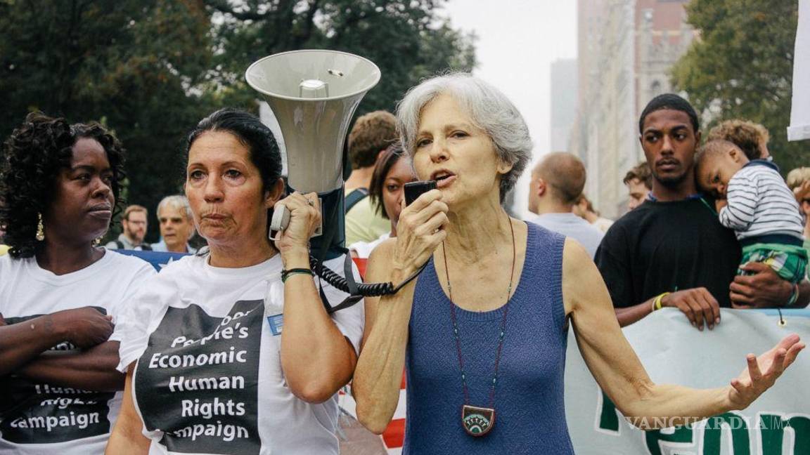 $!Entre los detenidos se encontraba la candidata independiente a las elecciones presidenciales de noviembre, Jill Stein