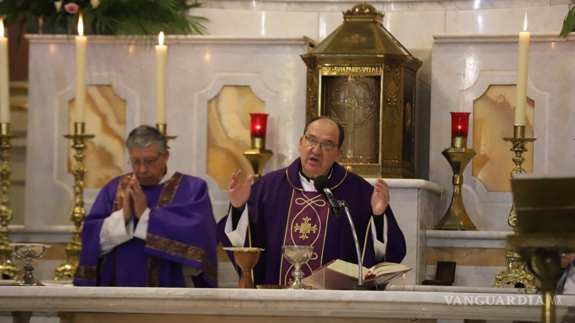 El tiempo de cuaresma es para corregir en nuestro corazón lo que no está bien: obispo de Saltillo