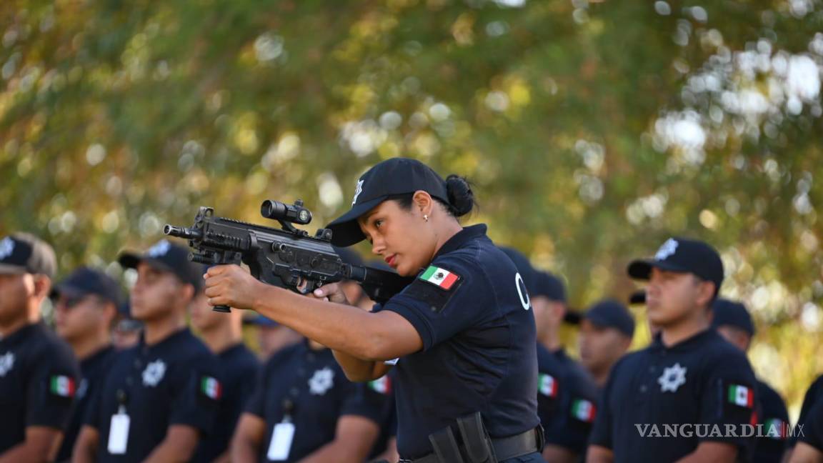 Cadetes de Ciudad Acuña completan curso con patrullajes y en áreas administrativas