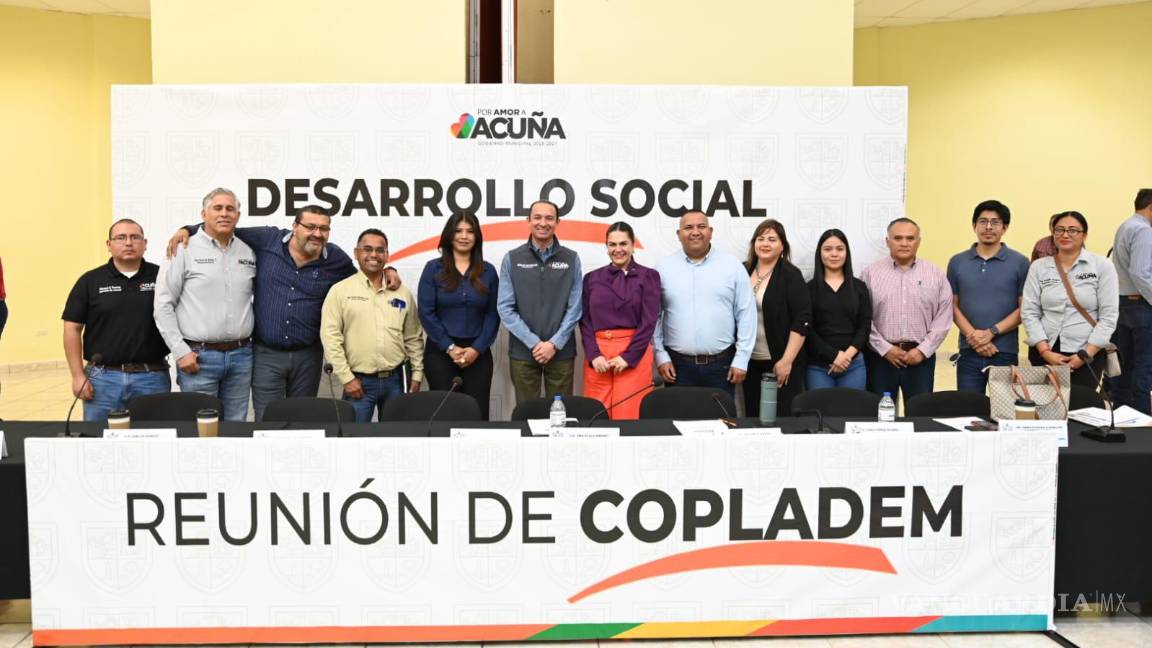 Encabeza Alcalde de Acuña la instalación del Copladem 2025