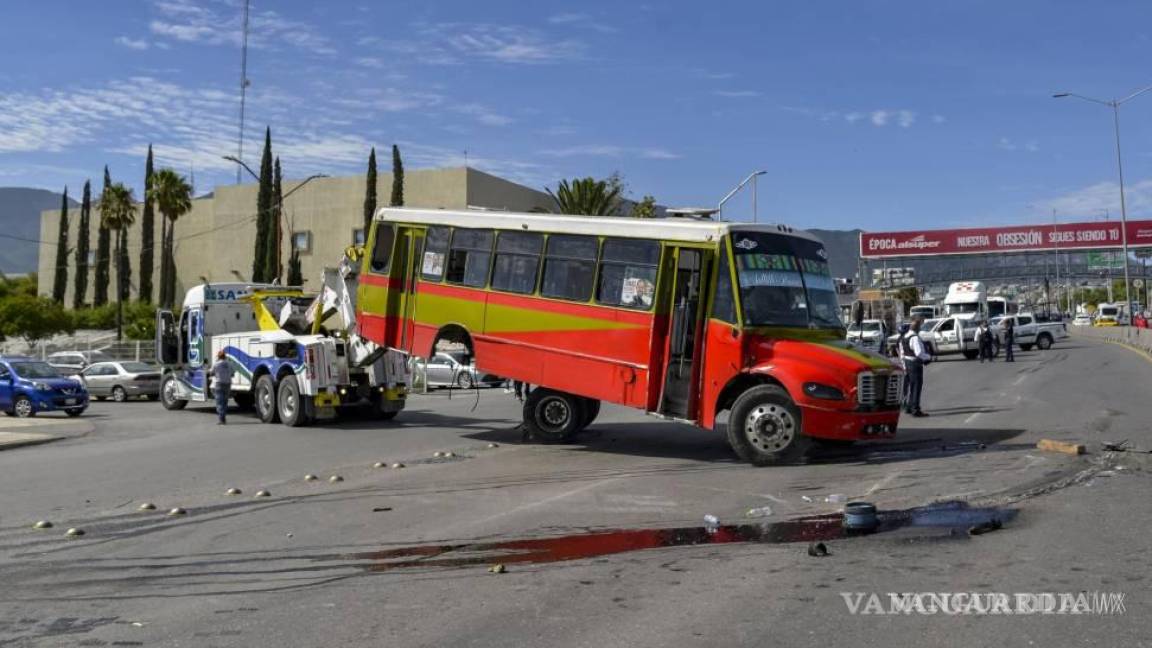 ‘Todo el peso de la ley’ contra unidad de ruta Ramos Arizpe a la que se le desprendió el eje, asegura funcionario estatal