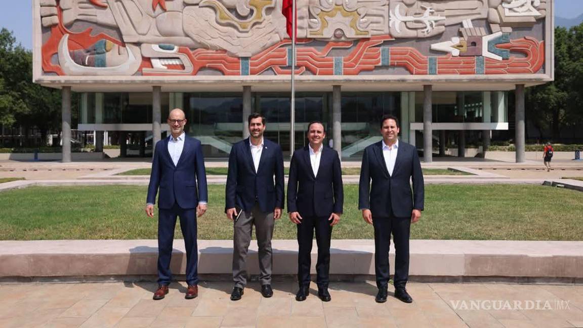 $!Comparte Manolo Jiménez ‘Modelo Coahuila’ en seguridad a alumnos del Tec de Monterrey