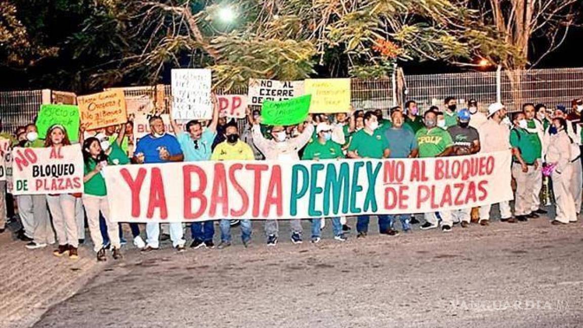 Ola de protestas sindicales en México golpea a Pemex