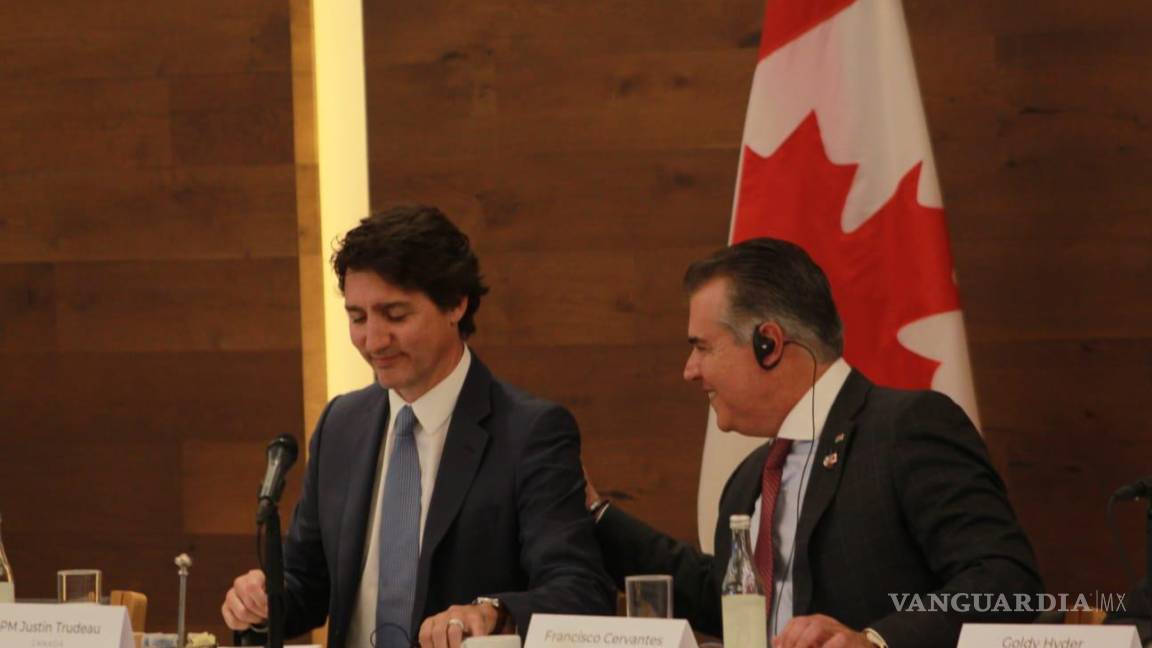 Preocupación por T-MEC e inseguridad; se reúne Justin Trudeau con empresarios mexicanos