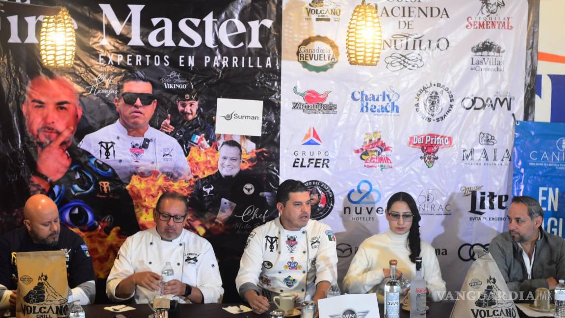 Llegarán a Torreón magos del asador, para la edición 2024 del ‘Fire Master de Parrillas’