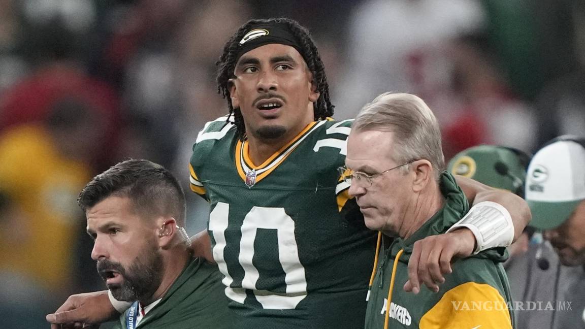 ¿Jordan Love se perderá el resto de la Temporada 2024 de la NFL? QB de los Packers se lesiona los ligamentos