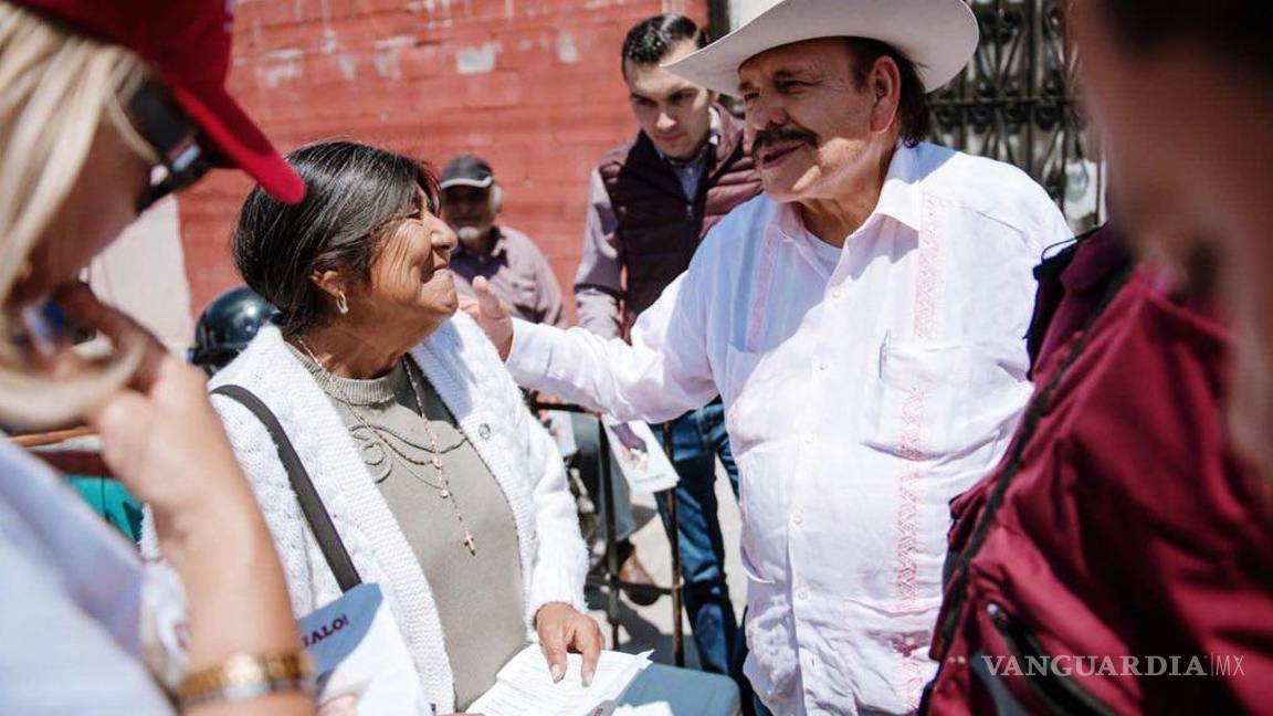 $!Guadiana realizó ayer un recorrido por la colonia Tierra y Libertad, en Saltillo.