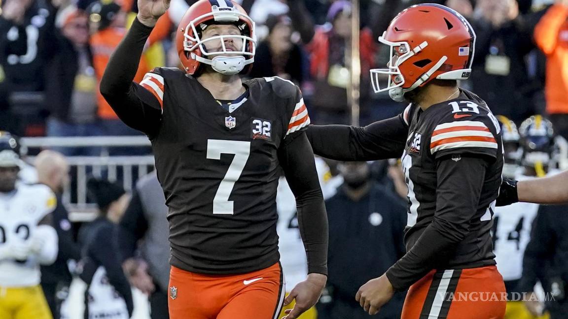 Semana 11 de la NFL: Browns gana un difícil duelo divisional ante los Steelers