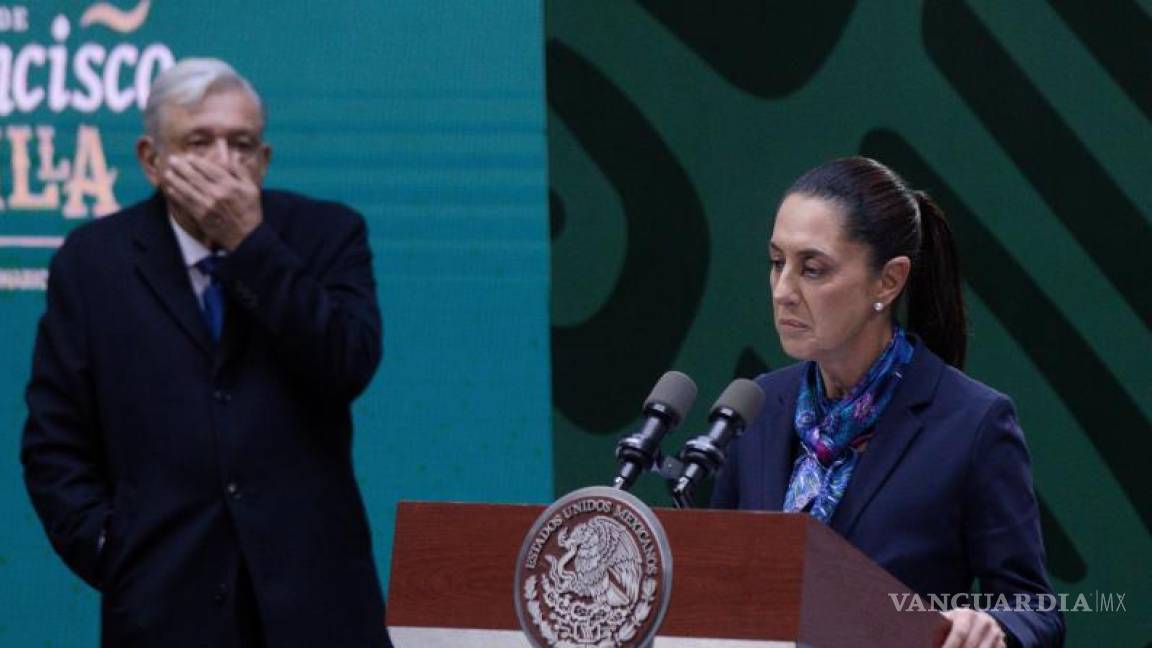 $!Andrés Manuel López Obrador, presidente de México, y Claudia Sheinbaum, jefa de Gobierno de la CDMX.