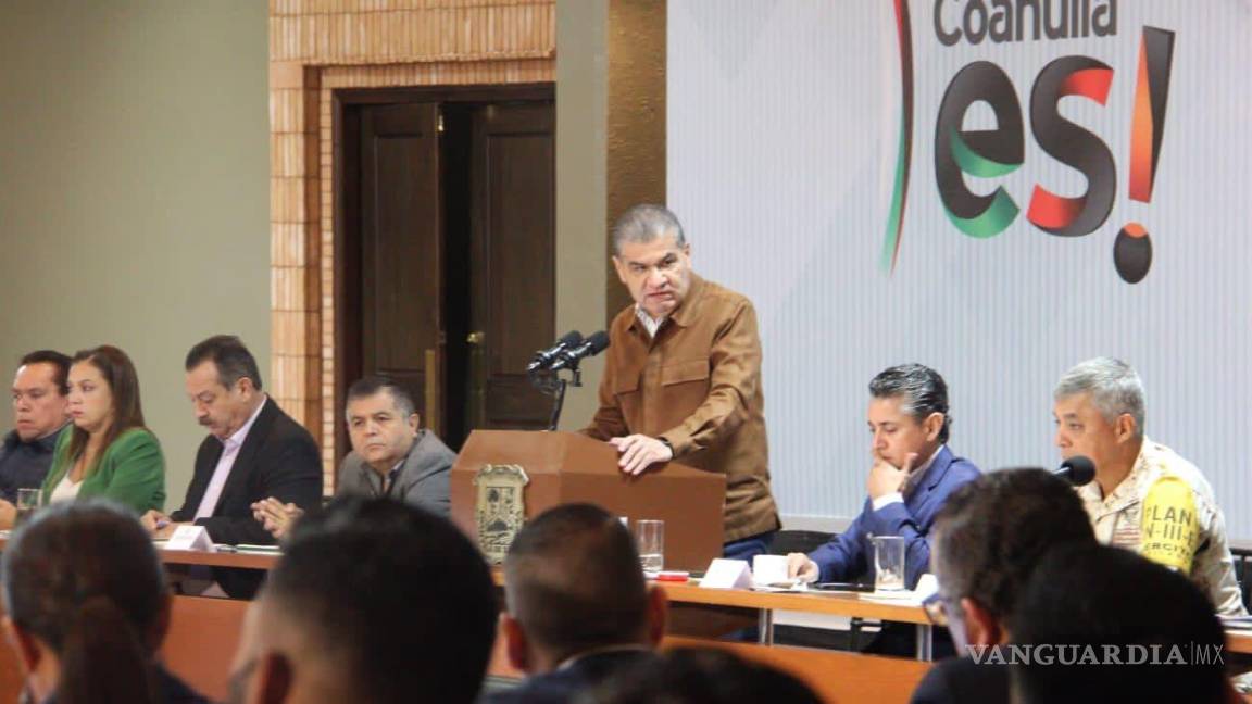 ‘La seguridad y la paz son prioridad para Coahuila’: Miguel Riquelme
