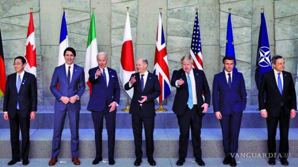 G7 se compromete a prohibir importaciones de petróleo ruso
