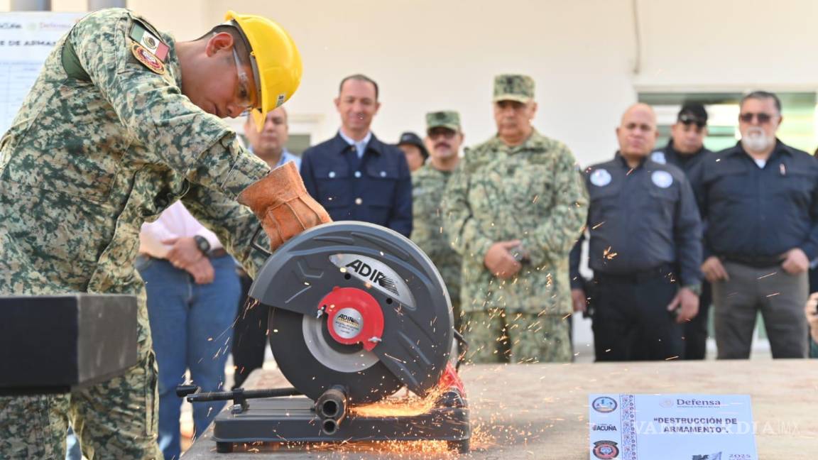 Inicia en Ciudad Acuña campaña de canje de armas y juguetes bélicos